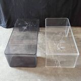 Pair of kartell coffee table