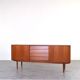 Mid-Century Teak Scandinavian Sideboard by Nils Jonsson for P.S. Heggen