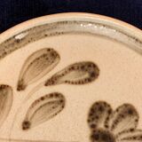 8 dessert plates of Sarreguemines, Jocelyne model