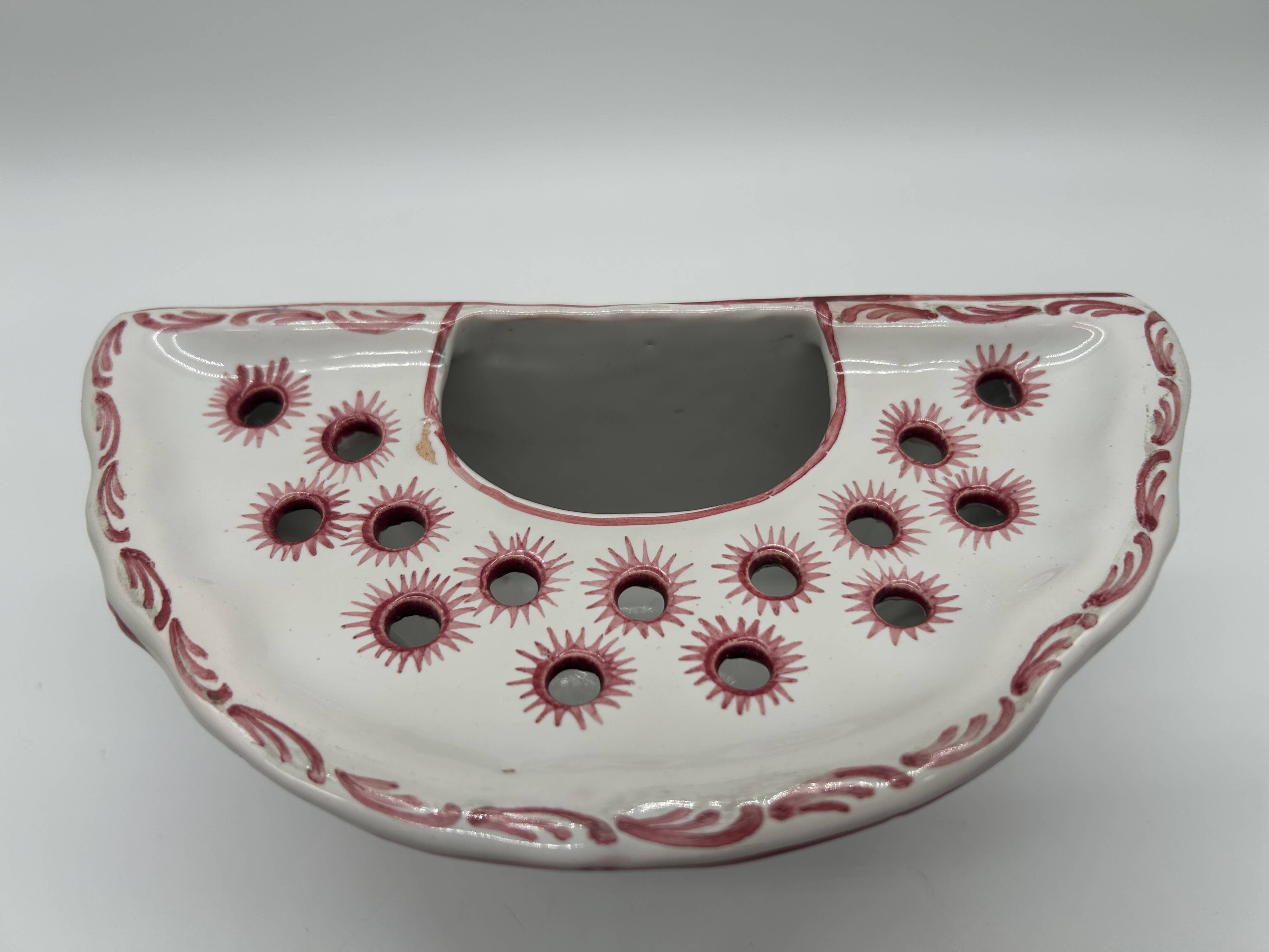 Antique wall-mounted vase - Japonese decor