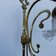 Swan neck brass lamp Art Nouveau