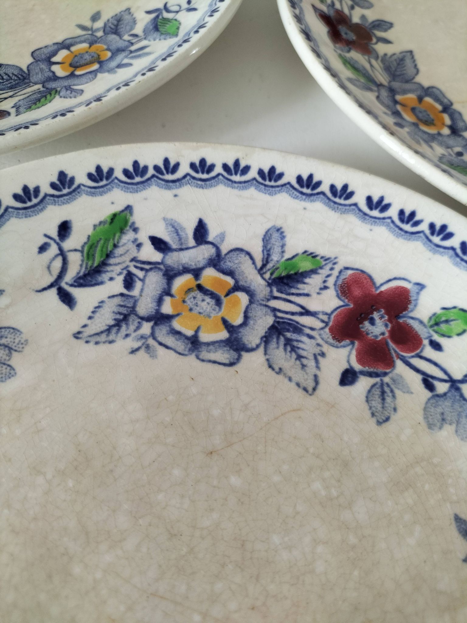 Assiettes Gien France