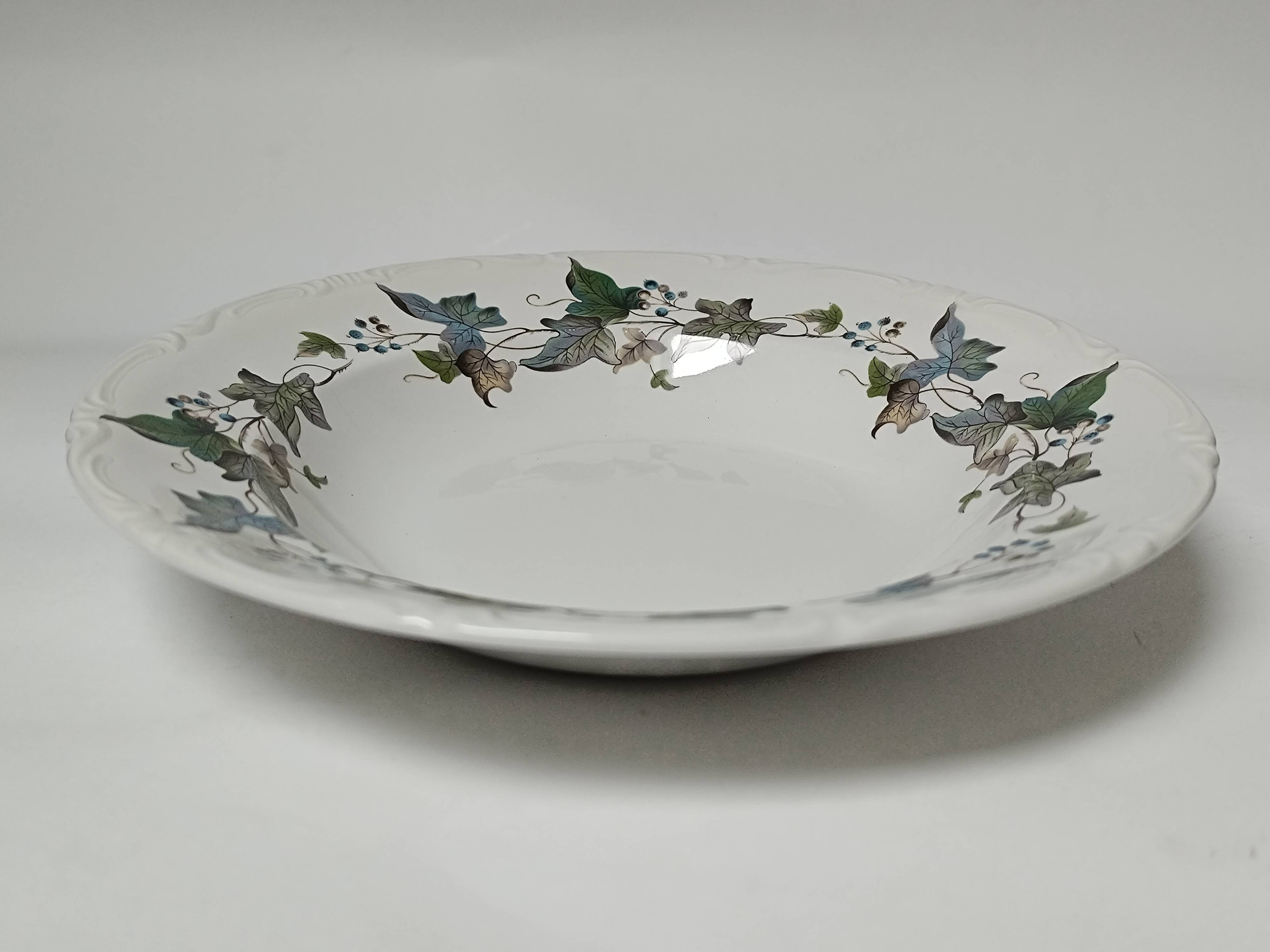Royal China Vigo porcelain soup plates