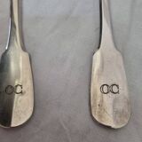 Christofle salad serving cutlery