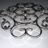 Set of 3 undersides of steel plates Bouillet-Bourdelle