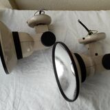 Pair of wall spotlights