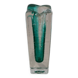 Vase vintage en verre Schott Zwiesel modèle Amazonas