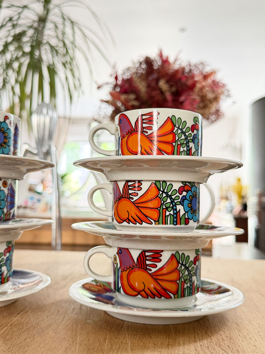 Service à café Villeroy & Boch Acapulco vintage
