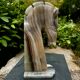 Pair of onyx bookends horse 1960s Italy vintage