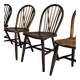 Set of 4 Windsor dining chairs