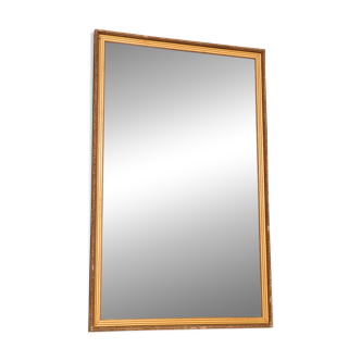 Rectangular gold mirror 1615mm