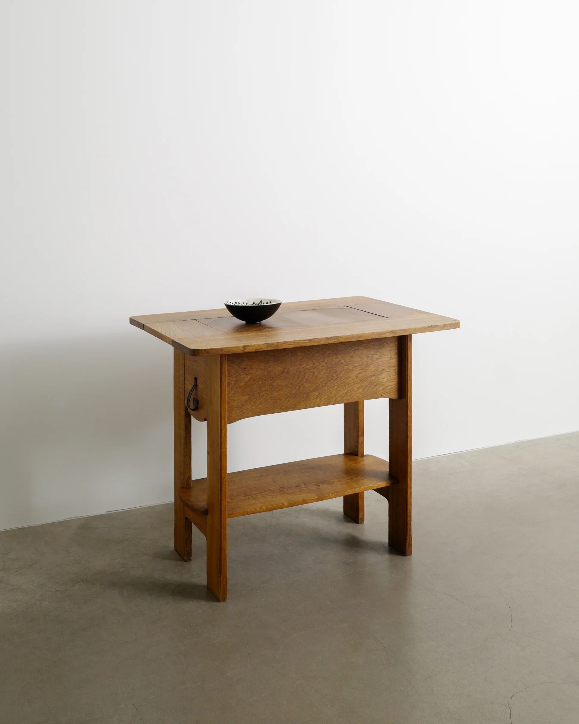 Early Swedish Jugend Modern Wooden Console Table by Axel Lindegren, 1930s