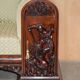 Canapé William IV en bois dur sculpté avec lions