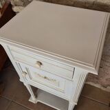 Bedside table early 1900, fluted feet