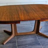 Vintage extendable table Baumann 1970s