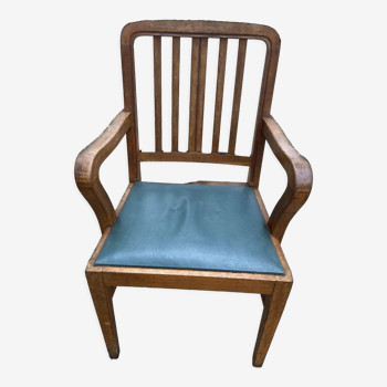 Antique wooden armchair