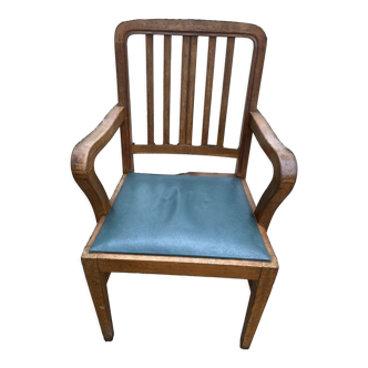 Antique wooden armchair