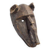 Hyena Suruku mask from Korè, Mali Bamana – Carved wood, 33 cm