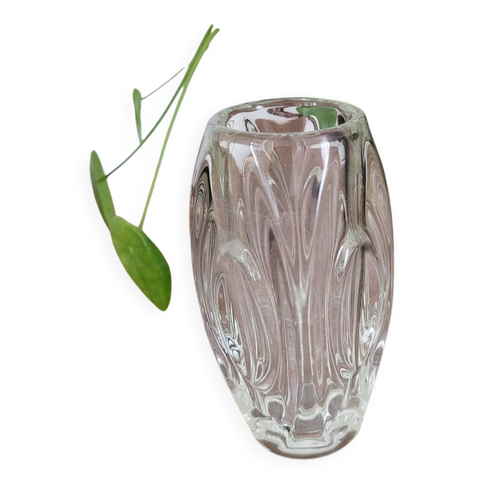 Small glass vase by Rudolf Schrötter