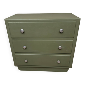 Commode parisienne kaki