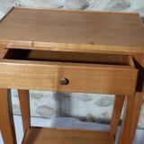 Pair of bedside tables with cherry drawers