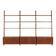 Étagère modulaire en teck, design danois, années 1960, conçue par Rud Thygesen