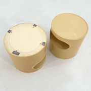 Pair of Giano-Giano-Vano Side Tables by Emma Gismondi for Artemide