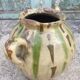 Large glazed terracotta jug late nineteenth century