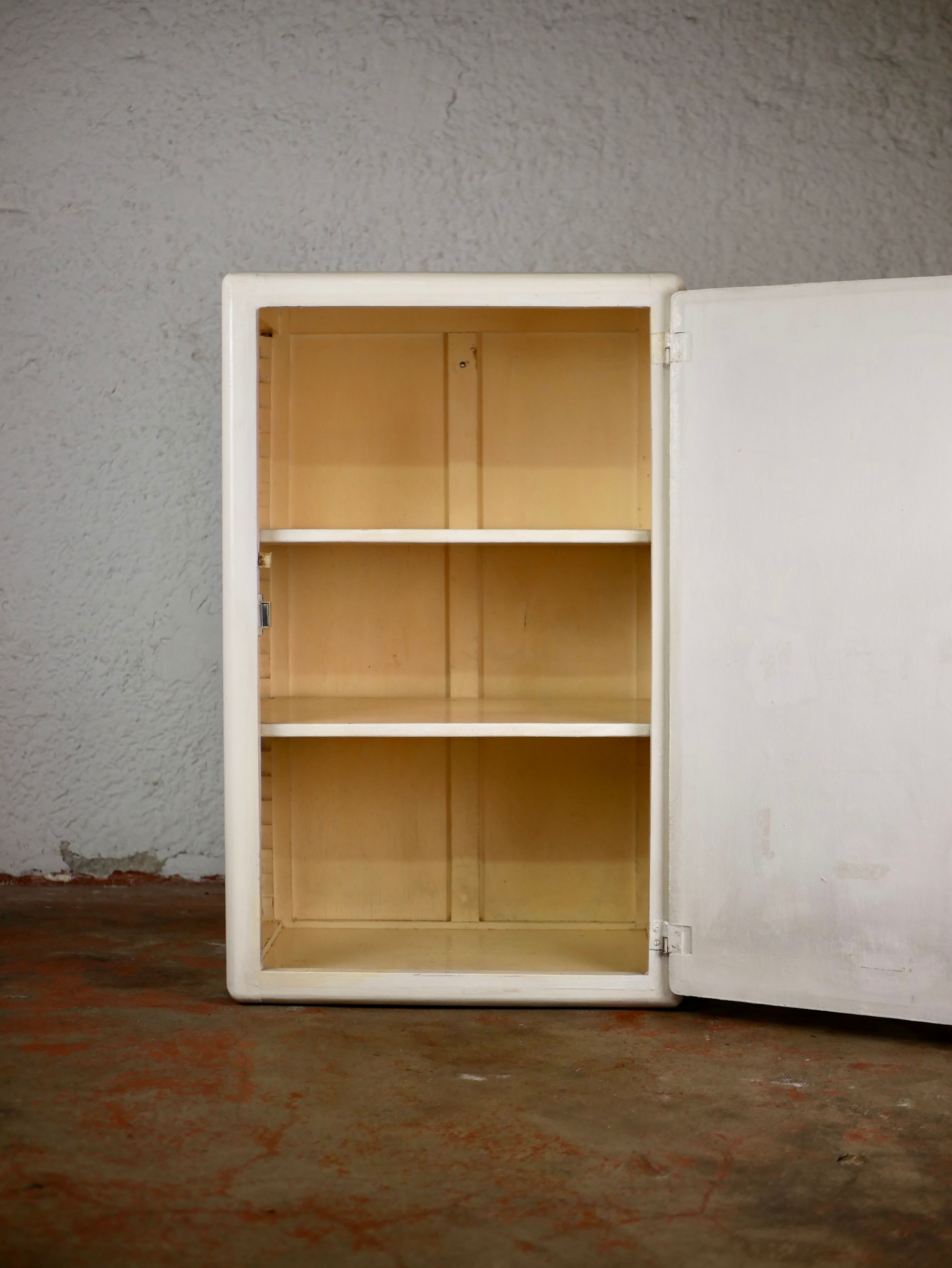 Medicine cabinet, vintage kitchen cabinet