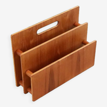 Solid teak reading tray 'Liver cushion'