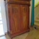 Very Buffet 1900 - Napoléon III - Walnut veneer - 1 drawer - 2 doors