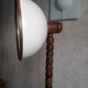 Lampadaire en bois design hollandais par Steinhauer
