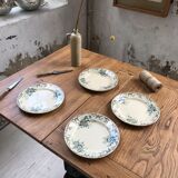 Set de 4 assiettes Terre de Fer H.C