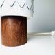 Teak And Perforated Metal Table Lamp By Hans-Agne Jakobsson For Asea, Sweden 1960S