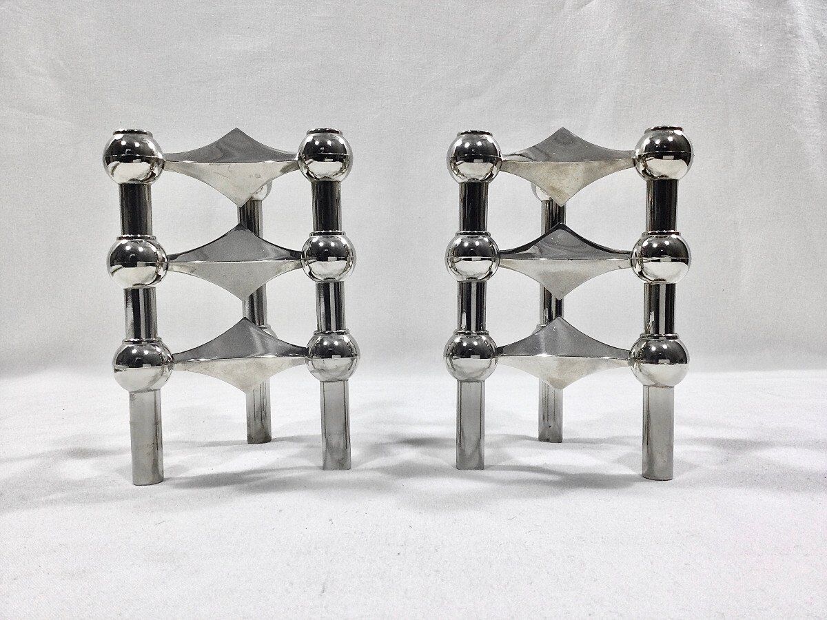 Hans Nagel And Werner Stoff - 6 Stackable Candle holdersflag