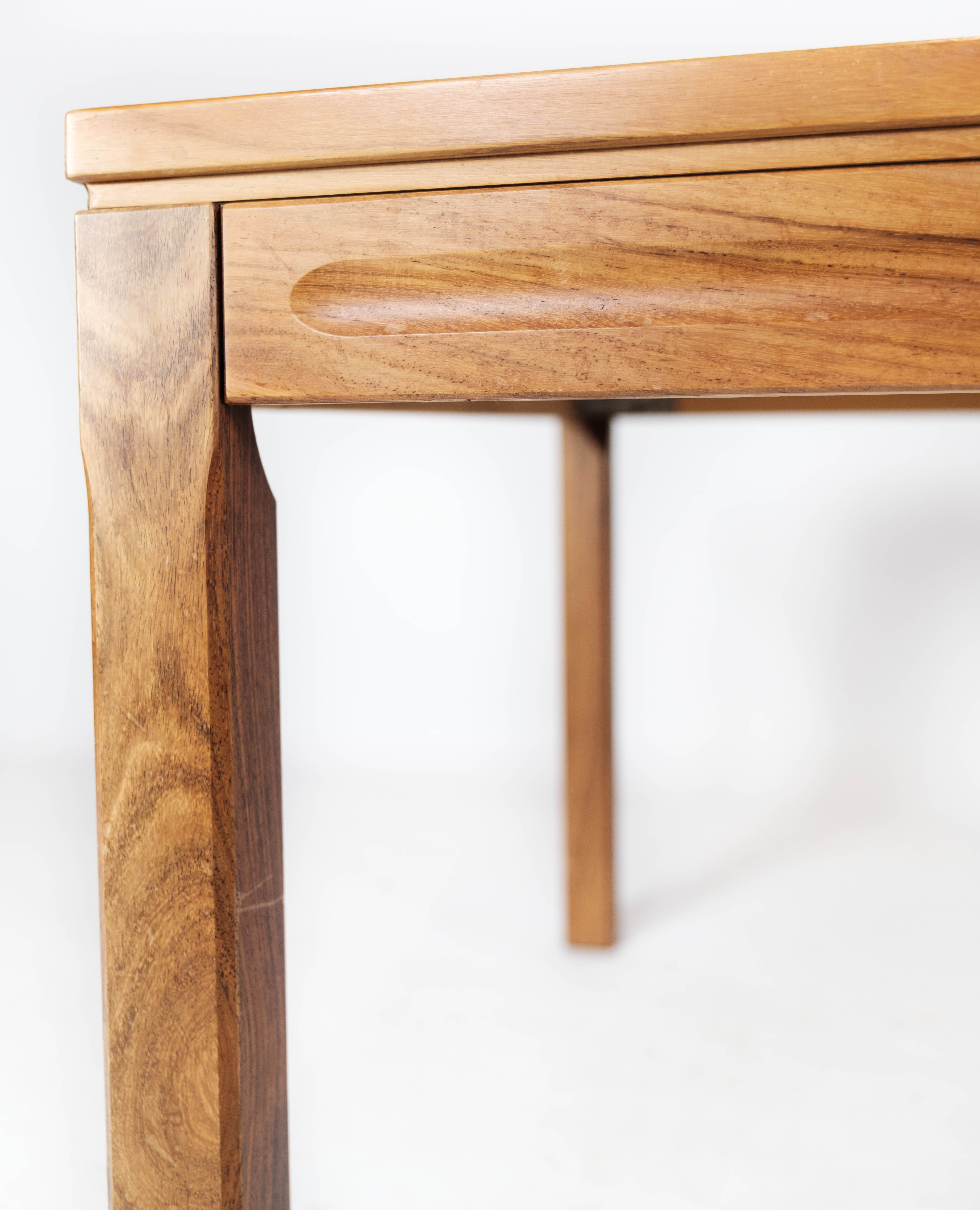 Coffee table in rosewood and with tiles of Danish design, 1960s