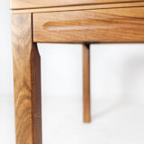 Coffee table in rosewood and with tiles of Danish design, 1960s