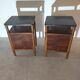 Pair of sofa ends bedside art-deco