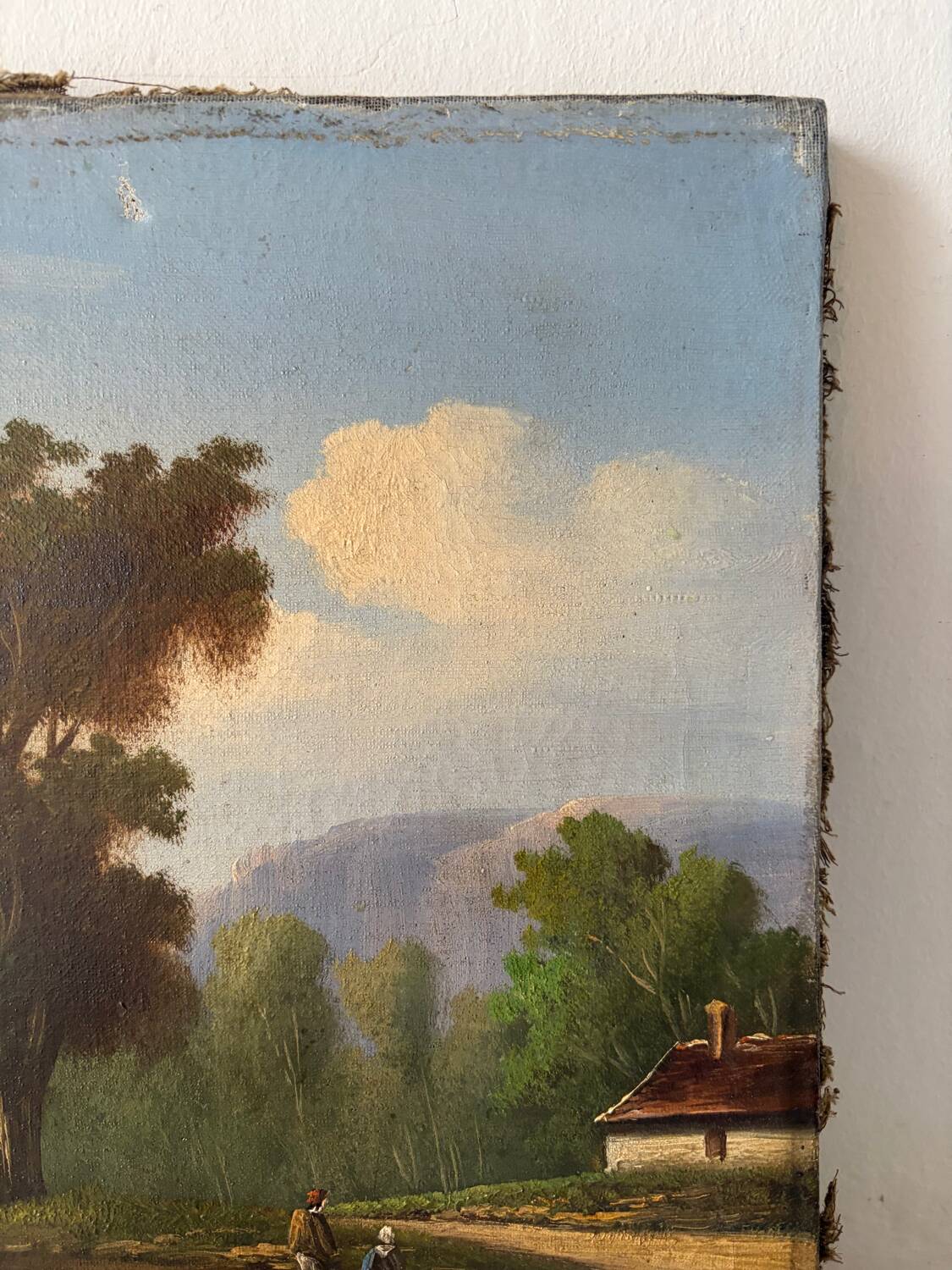 19th-century Dutch landscape, signed