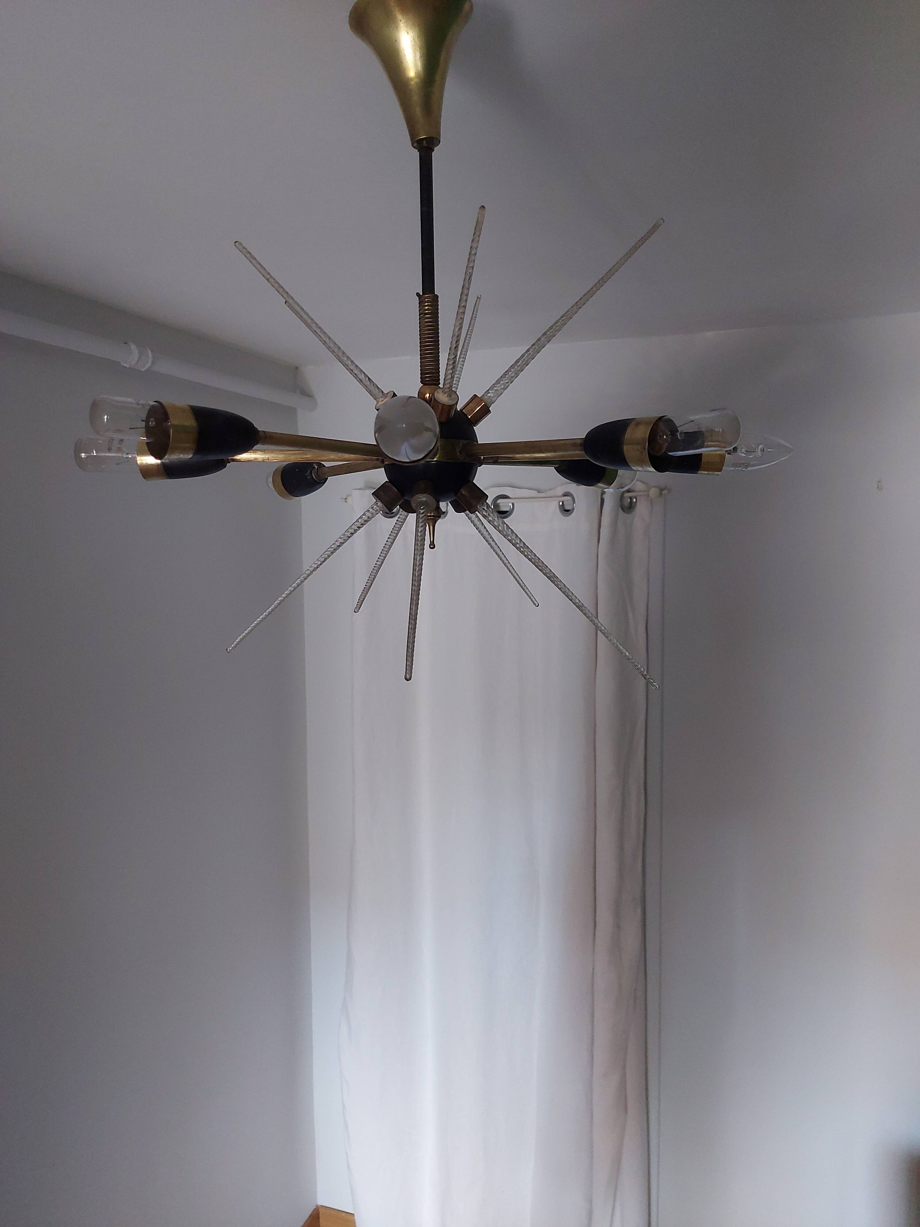 Sputnik chandelier