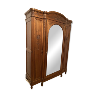 Antique walnut cabinet