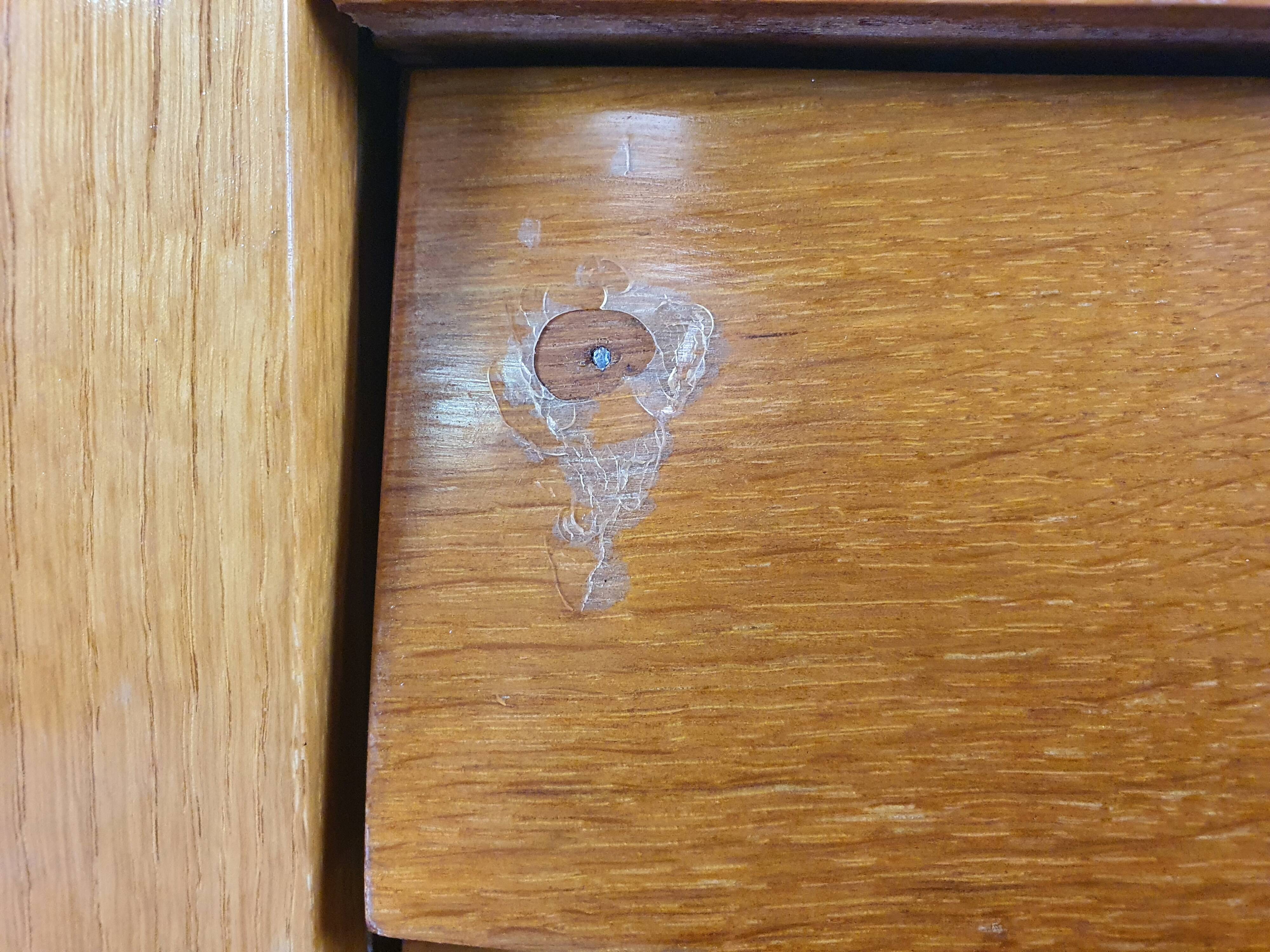 Buffet milanais en hêtre années 1950