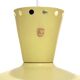 Vintage pastel yellow suspension NB93 by Louis Kalff for Phillips