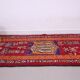 Red Vintage Moroccan Runner Rug 137 x 363 cm - Berber Wool Rug Hallway