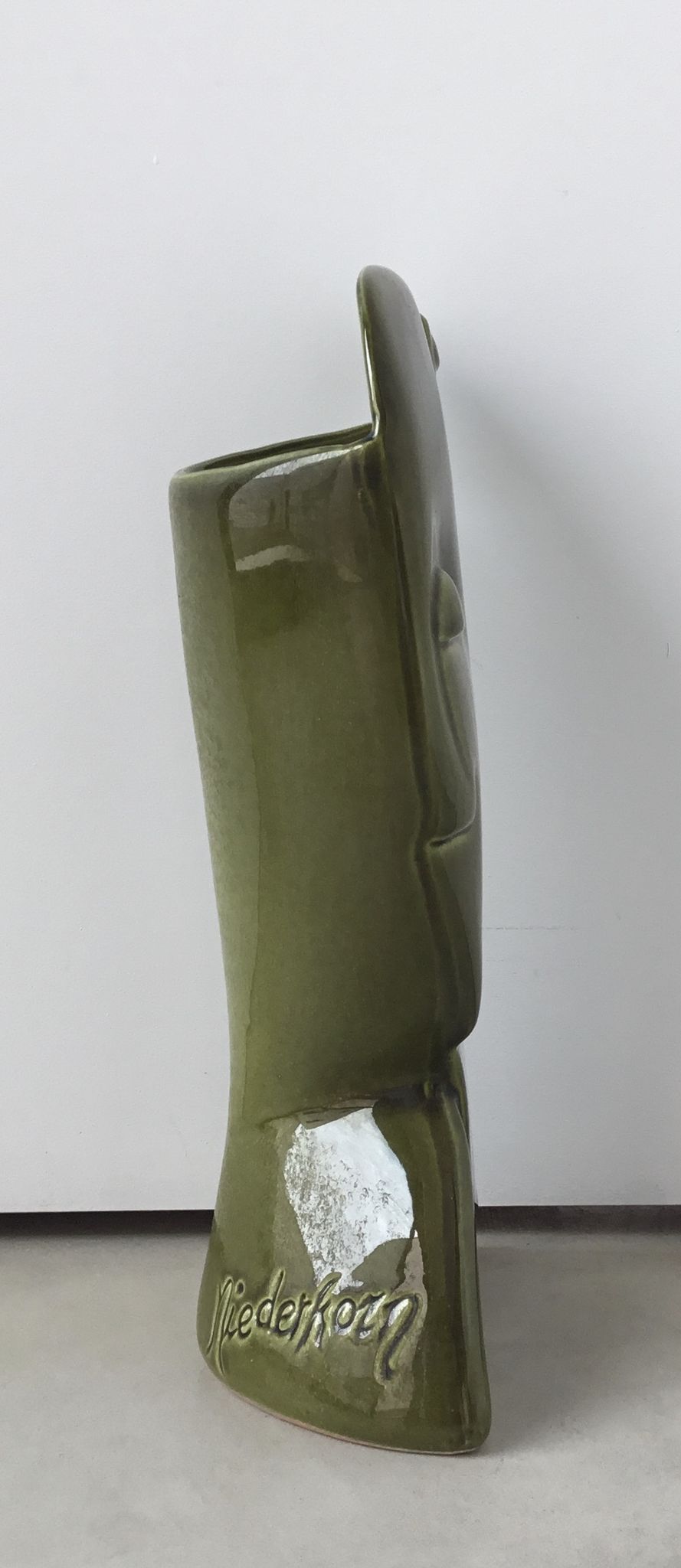 Cubist vase niederkorn,woman's head,  limited edition 1920