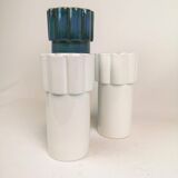 Modern Scandinavian set of 3 Konvex vases by Karin Björquist Gustavsberg, Sweden.