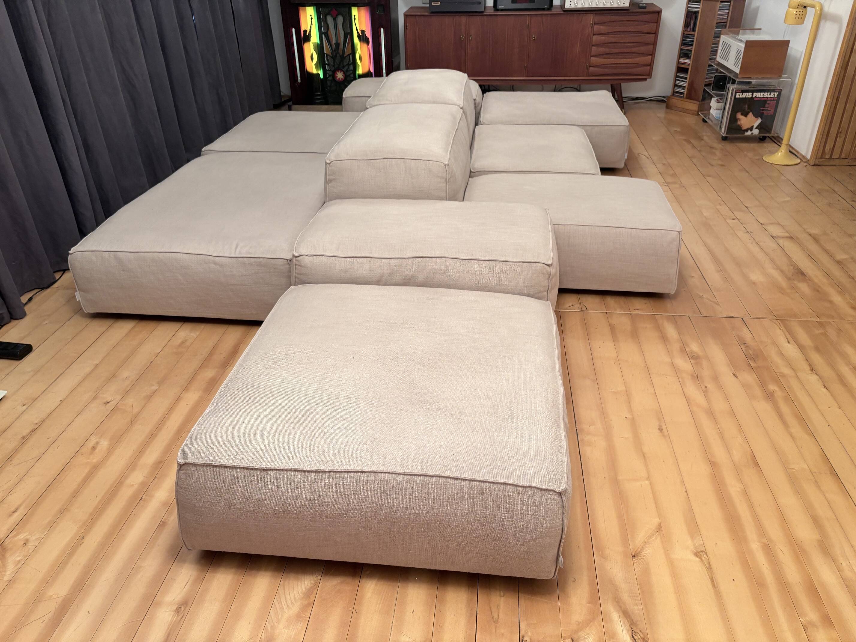 Extrasoft modular sofa designed by Piero Lissoni, Living Divani, Italy