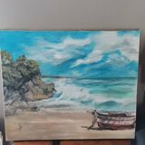 Oil on canvas Simone Fougere