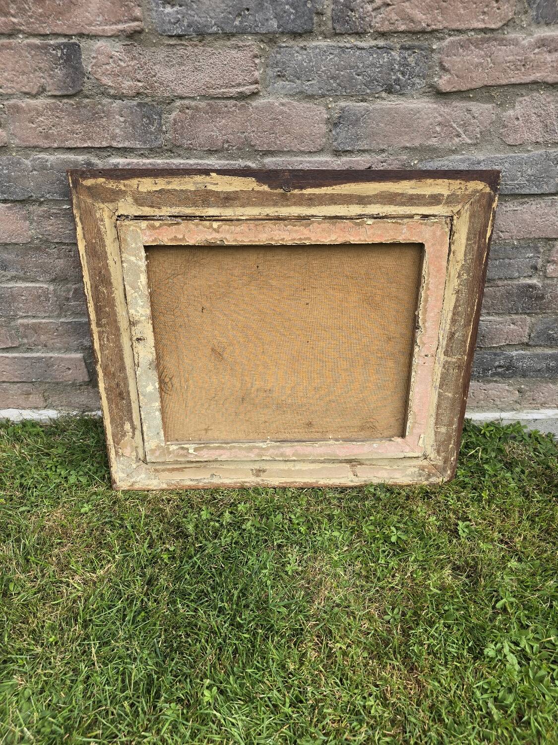 Oil on canvas marine scene