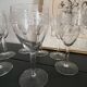 Grands verres en cristal